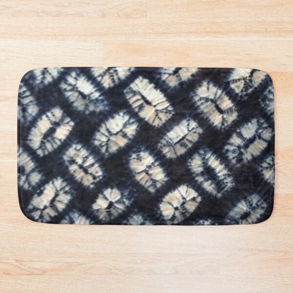 Item preview, shibori indigo squares designed and sold by hellcom.