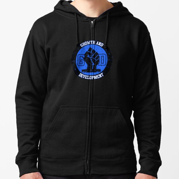 GD Growth and Development Zipped Hoodie