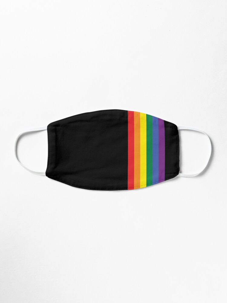 Alternate view of Rainbow Pride LGBT Strip Mask