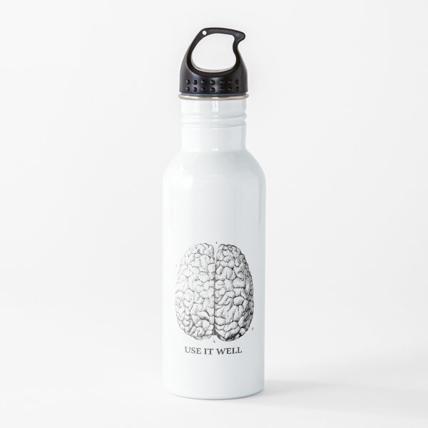 Use it well - Brain Water Bottle