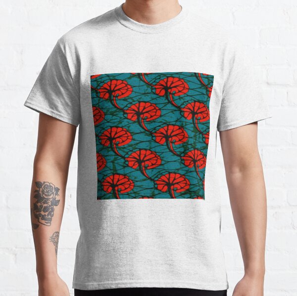 t shirt design with kitenge