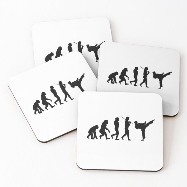 Item preview, Evolution of Karate designed and sold by JawsWasAShark.