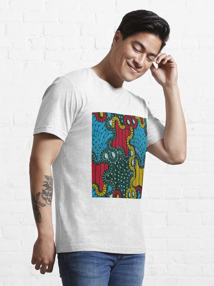 T shirt with ankara design sale