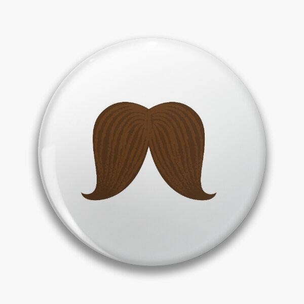 Artikelvorschau, Curly Moustache Gesichtsmaske entworfen und verkauft von CodingForTech.