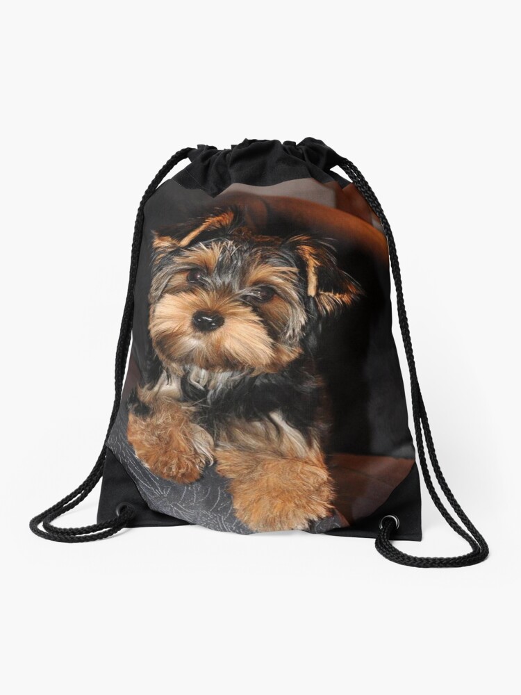 Cute Yorkie Drawstring Bag Cute Yorkie Drawstring Bag