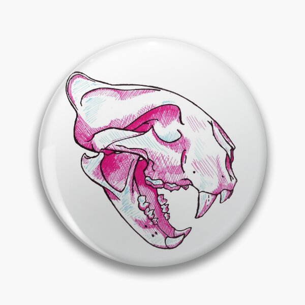 Item preview, Tiger skull designed and sold by bethanyasmith42.