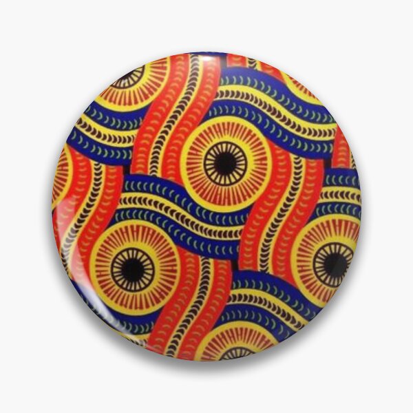 Item preview, African Ankara print red designed and sold by hellcom.