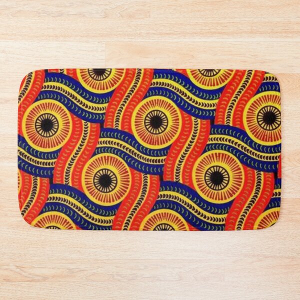 Item preview, African Ankara print red designed and sold by hellcom.