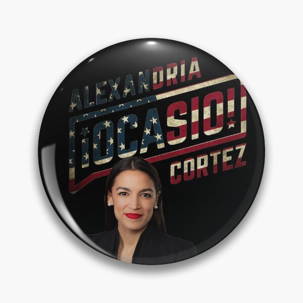 Item preview, Alexandria Ocasio-Cortez designed and sold by ValentinaHramov.