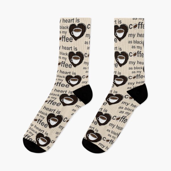 Item preview, My Heart is as Black as My Coffee II designed and sold by JD's Shop.