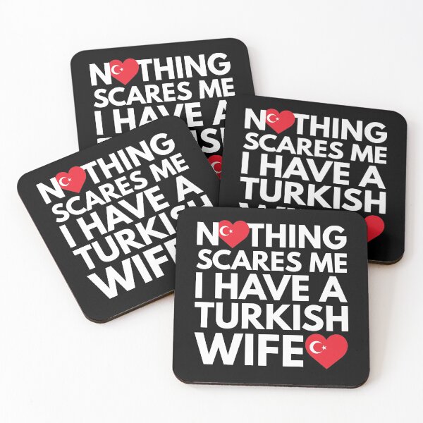Item preview, Nothing Scares Me, I Have Turkish Wife designed and sold by HelloFromAja.