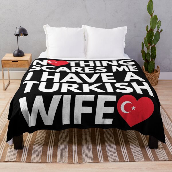 Item preview, Nothing Scares Me, I Have Turkish Wife designed and sold by HelloFromAja.