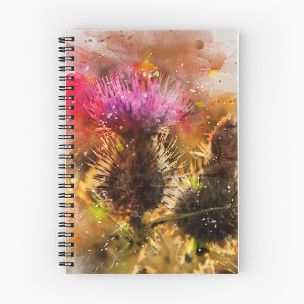 Item preview, Spear Thistle | Watercolor designed and sold by WesternExposure.
