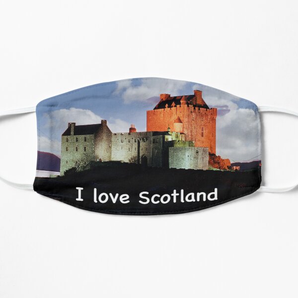 I love Scotland and Eilean Donan Castle Mask