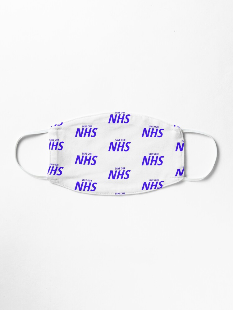 Save Our Nhs Face Mask Mask By T Shirt Designs Redbubble - purple demon mask roblox