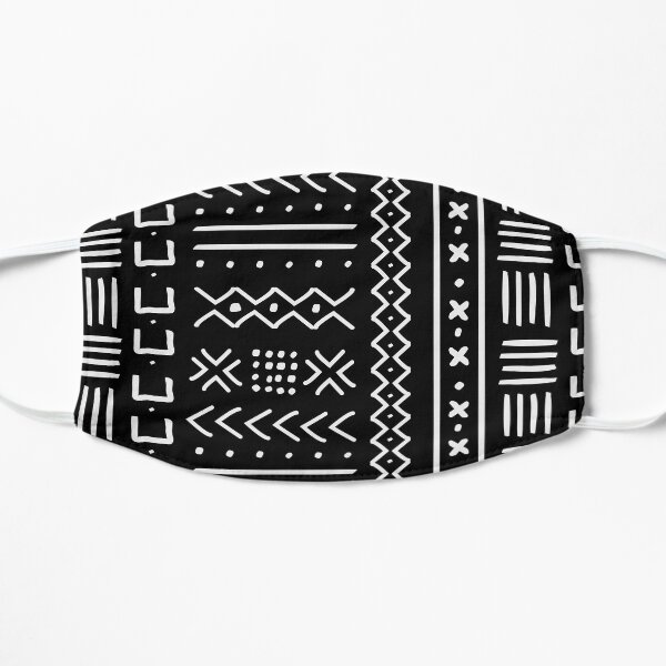 Hand drawn mudcloth Mask