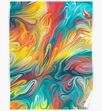 Abstract Colors II Poster