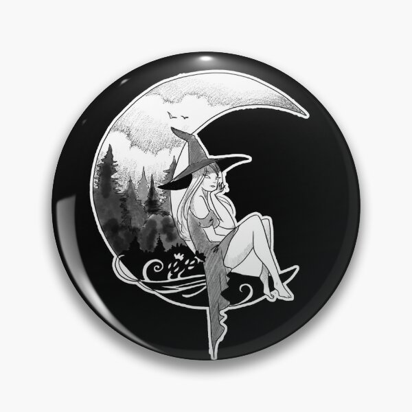 Item preview, Moon witch designed and sold by cthulhuink.