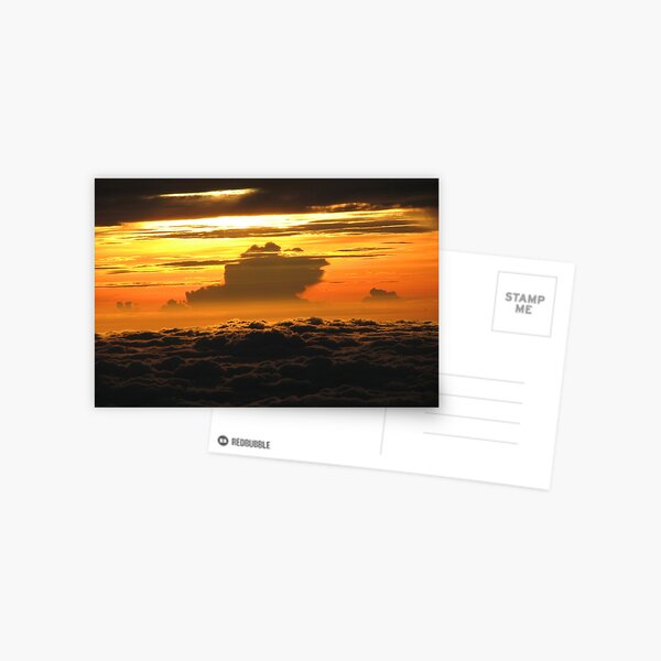 Sunrise over Mt Kinabalu Postcard