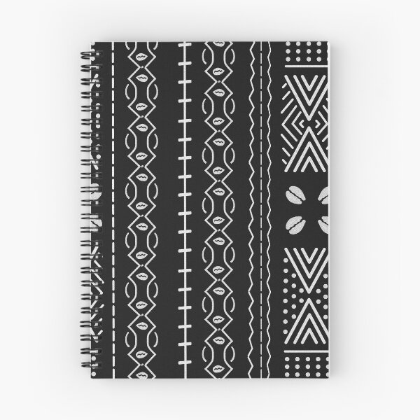 Item preview, Black mudcloth with shells designed and sold by hellcom.