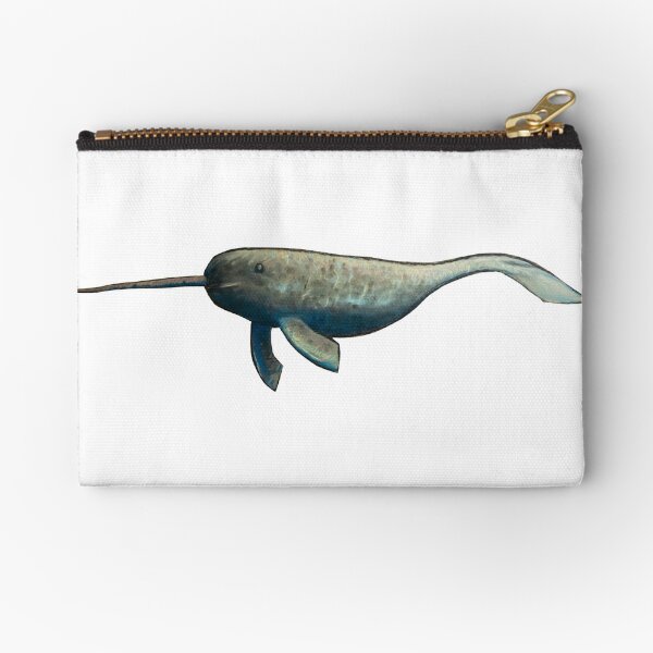 Narwhal Zipper Pouch