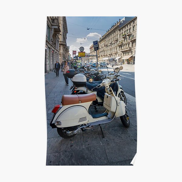 Motor Scooter Posters Redbubble
