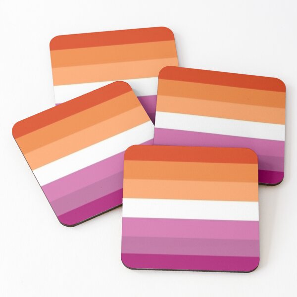 Item preview, LGBTQ+ Lesbian Flag designed and sold by onlymerch.