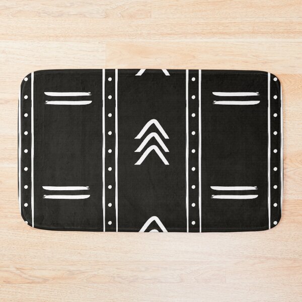 Item preview, Minimalist mud cloth black designed and sold by hellcom.