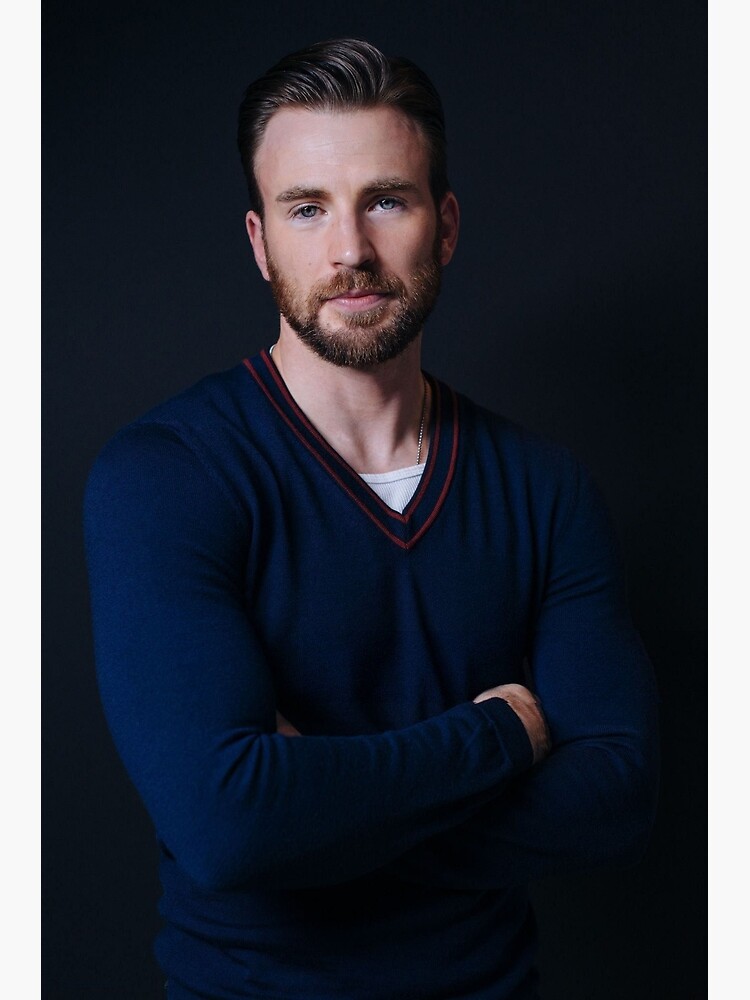 Chris Evans Poster For Sale By Longjump Redbubble