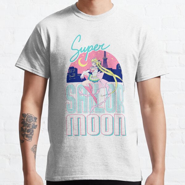 Super Sailor Moon ~ Tokyo City Lights Classic T-Shirt
