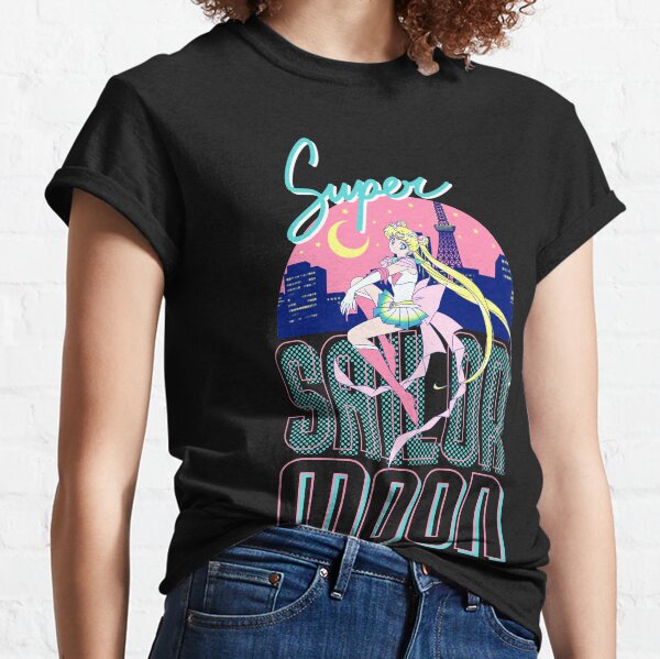 Super Sailor Moon ~ Tokyo City Lights Classic T-Shirt