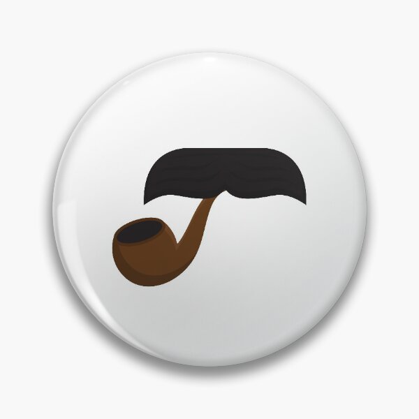 Artikelvorschau, Curly Moustache Gesichtsmaske entworfen und verkauft von CodingForTech.