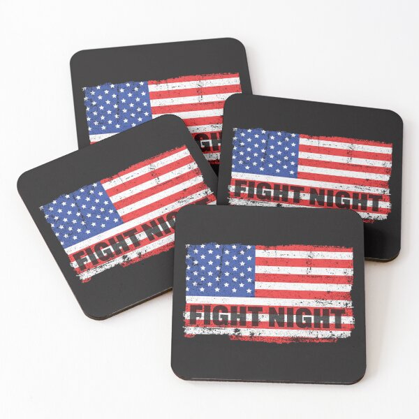 Item preview, American Flag USA Fight Night UFC MMA Boxing designed and sold by WhitesDesigns.