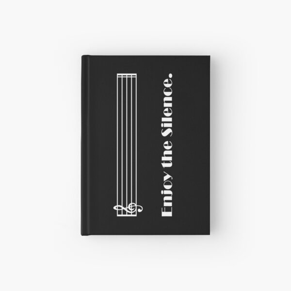 Enjoy the Silence (dark) Cuaderno de tapa dura