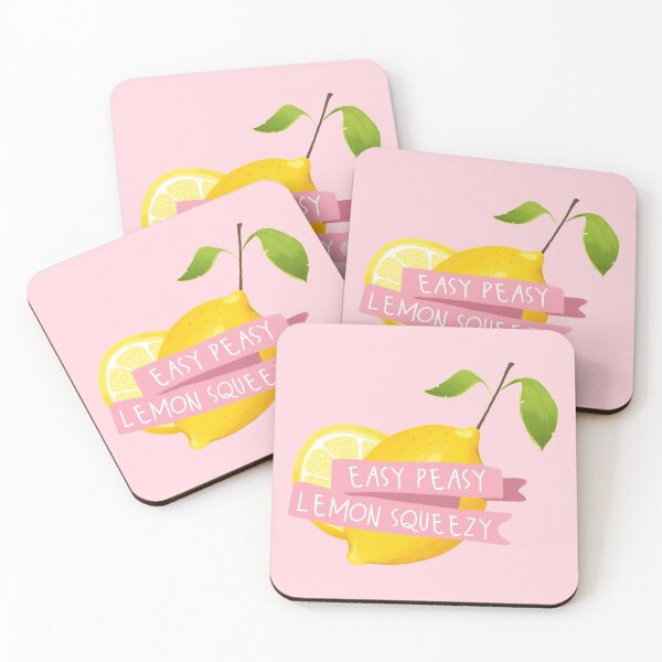 Item preview, Easy Peasy Lemon Squeezy designed and sold by CoffeeandPixels.