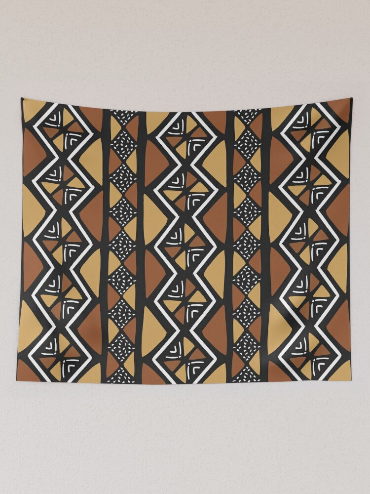 Mud Cloth, Mudcloth fabric, African Bogolan from Mali, Africa