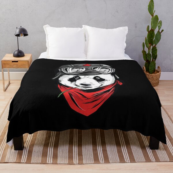 Item preview, Panda munching bamboo with hat and googles designed and sold by FFelder.