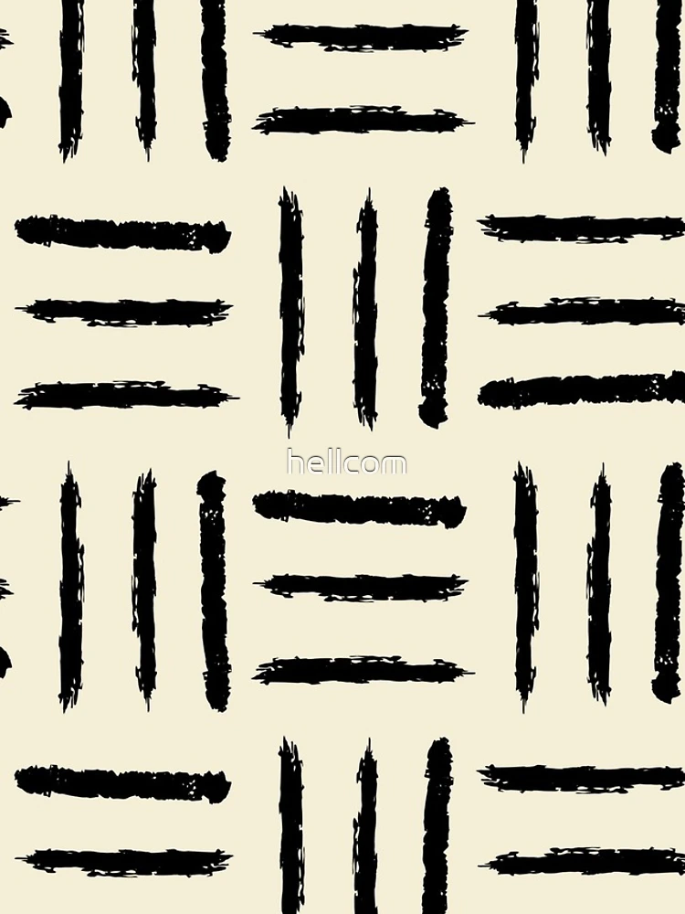 Thumbnail 4 of 4, iPhone Case, Simple mudcloth pattern - White version designed and sold by hellcom.