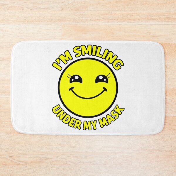 Item preview, I'm Smiling Under My Mask designed and sold by funnytshirtemp.