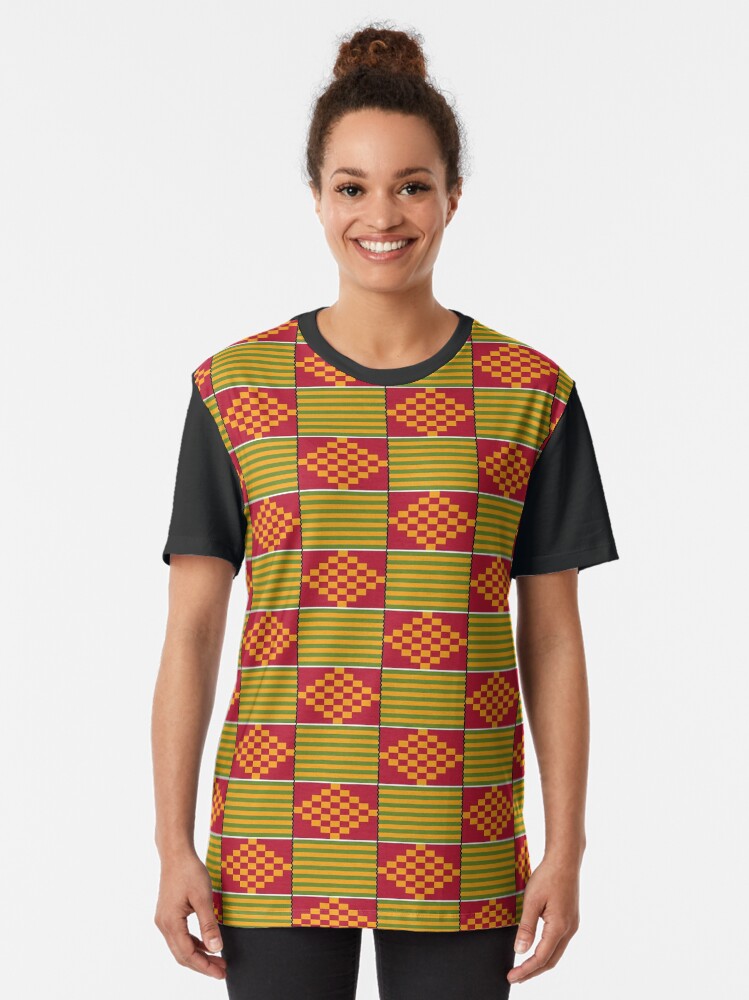 african pattern t shirt