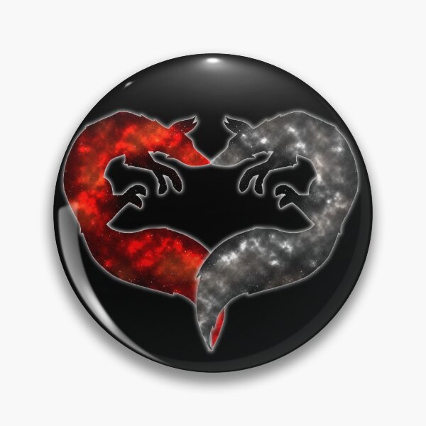 Item preview, Forever & Always Foxes - Galaxy - Red & Gray designed and sold by Katrina Montgomery.