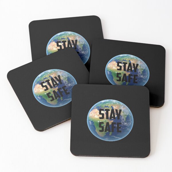 Item preview, Stay Safe Face mask designed and sold by T-shirt-Designs.