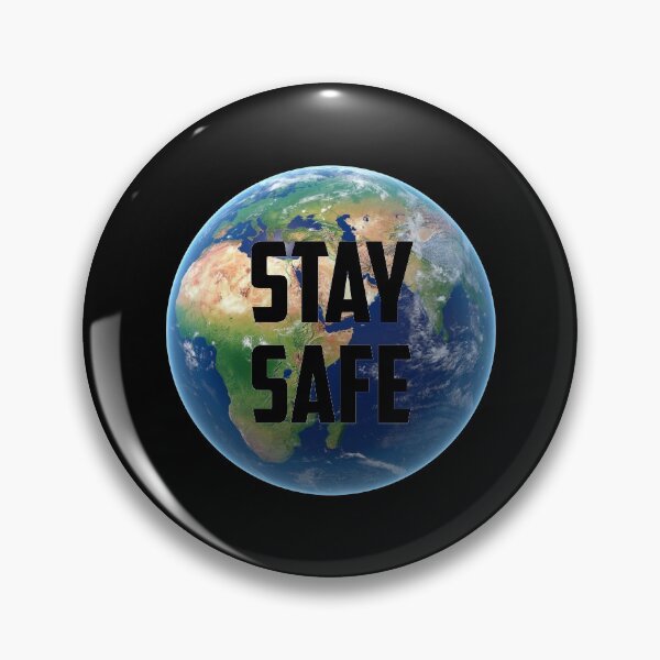 Item preview, Stay Safe Face mask designed and sold by T-shirt-Designs.