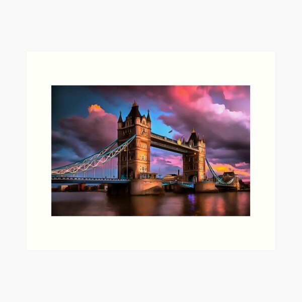 Item preview, The London Bridge (Painting) designed and sold by cmphotographs.