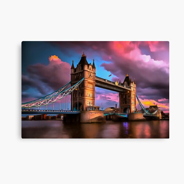 Item preview, The London Bridge (Painting) designed and sold by cmphotographs.
