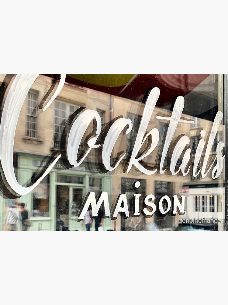 Paris Cafe: Cocktails Maison by genuinefrance