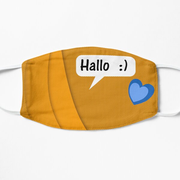 Hallo in Beige Maske
