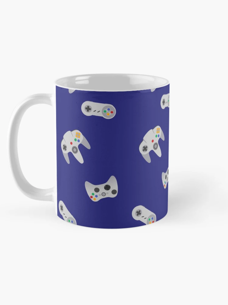Thumbnail 5 of 6, Coffee Mug, Gaming Pattern designed and sold by hellcom.