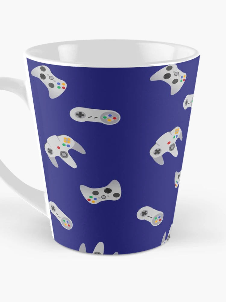 Thumbnail 3 of 4, Coffee Mug, Gaming Pattern designed and sold by hellcom.