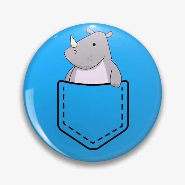 Item preview, Pocket Rhino Rhinoceros designed and sold by vladocar.